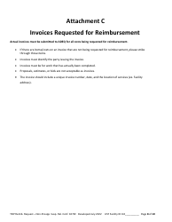Reimbursement Request Form for Non-preapproved Suspected Release Confirmation - Underground Storage Tank (Ust) Tank Site Improvement Program (Tsip) - Arizona, Page 8