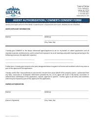 Zoning Permit Application - Special Event Permit - Town of Selma, North Carolina, Page 5