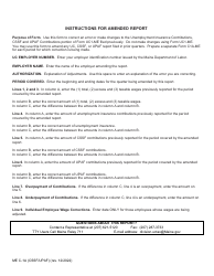 Form ME C-1A (CSSF/UPAF) Authorization to Correct Wages - Maine, Page 2