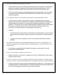 Disposal Act: General Public Fact Sheet, Page 2