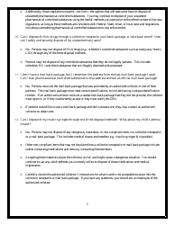 Disposal Act: General Public Fact Sheet, Page 3