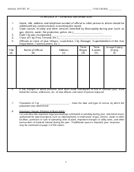 Third Class Cities Municipal Gas Utilities Annual Report - Kansas, Page 2