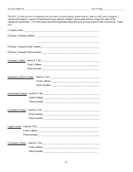 First and Second Class Cities Municipal Electric Utilities Annual Report - Kansas, Page 26