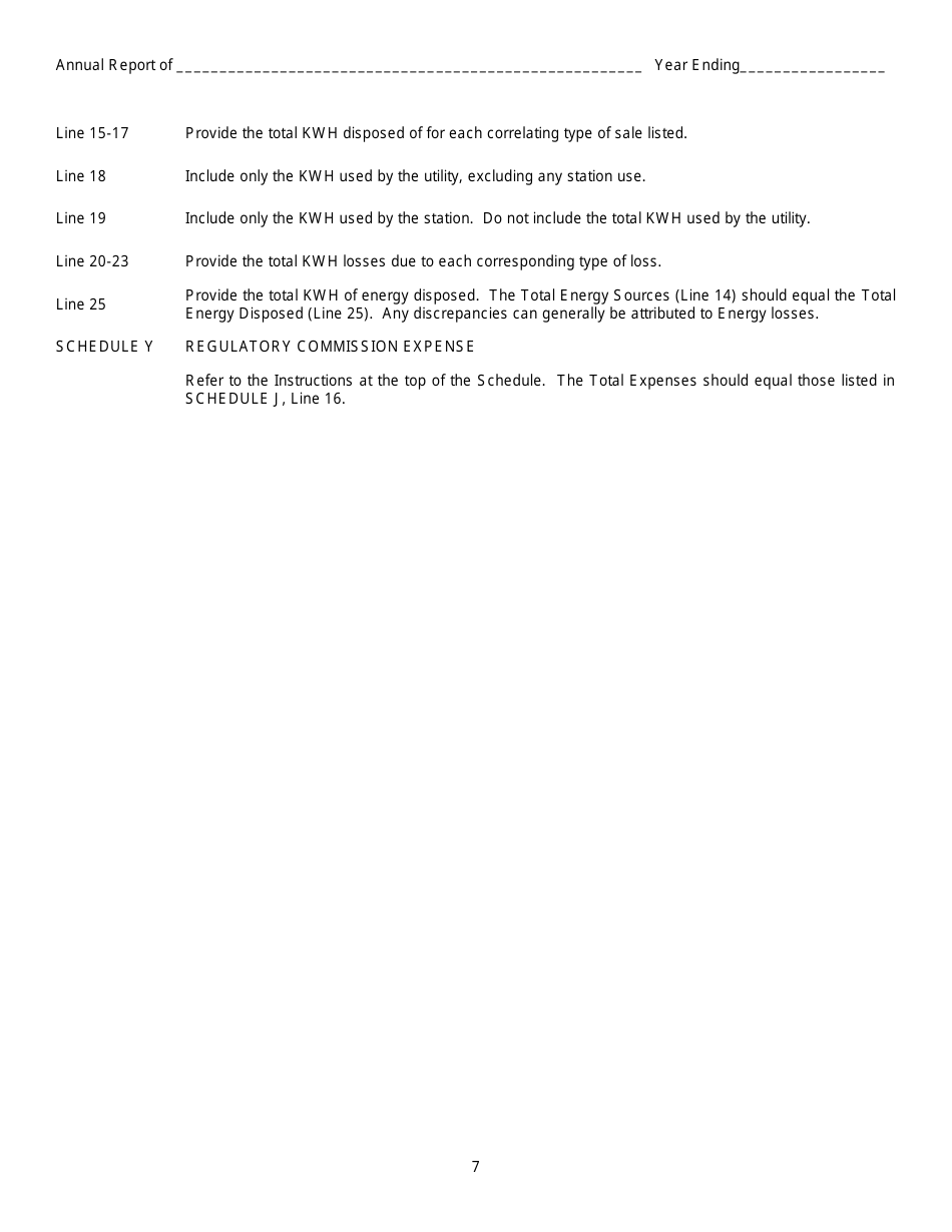 First and Second Class Cities Municipal Electric Utilities Annual Report - Kansas, Page 8