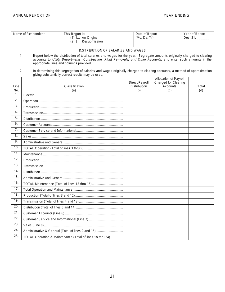 Electric Kansas Supplemental Annual Report - Kansas, Page 23