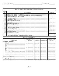 Water Utility Class C Annual Report - Kansas, Page 13