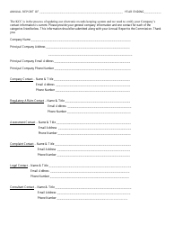 Water Utility Class C Annual Report - Kansas, Page 22