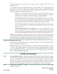 Instructions for Schedule K-1VT Vermont Shareholder, Partner, or Member Information - Vermont, Page 3