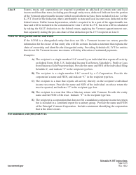 Instructions for Schedule K-1VT Vermont Shareholder, Partner, or Member Information - Vermont, Page 5