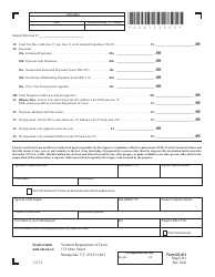 VT Form CO-411 Vermont Corporate Income Tax Return - Vermont, Page 3