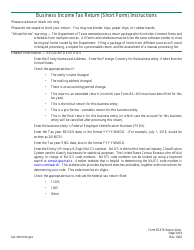 Instructions for Form BI-476 Business Income Tax Return for Resident Only - Vermont, Page 3