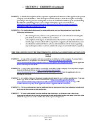 Application to Act as a Utilization Review Organization in the State of Louisiana - Louisiana, Page 11