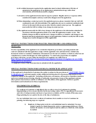 Application to Act as a Utilization Review Organization in the State of Louisiana - Louisiana, Page 2