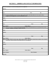 Application to Act as a Utilization Review Organization in the State of Louisiana - Louisiana, Page 6
