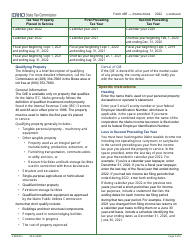 Form 49E (EFO00031) Election to Claim the Qualified Investment Exemption From Property Tax Instead of Investment Tax Credit - Idaho, Page 4