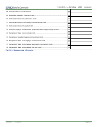 Form ID K-1 (EFO00201) Partner&#039;s, Shareholder&#039;s, or Beneficiary&#039;s Share of Idaho Adjustments, Credits, Etc. - Idaho, Page 4