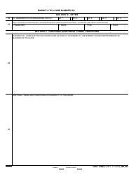 GSA Form 1364A Simplified Lease Proposal, Page 2
