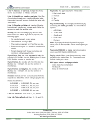 Instructions for Form 1650 Beer Wholesalers, Breweries, and Direct Shippers Tax Return - Idaho, Page 2