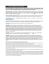 Form GR-1040PR Part-Year Resident Individual Tax Return - City of Grand Rapids, Michigan, Page 2