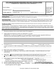 Grand Rapids Assessor&#039;s Review Appeal Form - Commercial/Industrial Real Property - City of Grand Rapids, Michigan