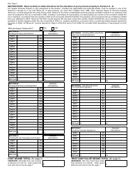 Form L-4175 (632) Personal Property Statement - Michigan, Page 2