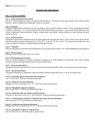 Instructions for Form GAS-1207 Refiner Return - North Carolina, Page 2