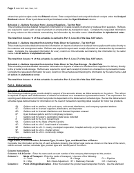 Instructions for Form GAS-1207 Refiner Return - North Carolina, Page 5