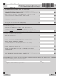 Schedule 1040PA-ME Final Federal Adjustments: Partnership-Level Audit and Administrative Adjustment Report - Maine, Page 3