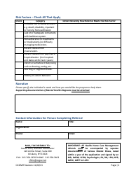 Community Referral Application - Oneida County, New York, Page 2