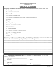Adult Single Point of Access and Accountability (Aspoaa) Referral Form - Oneida County, New York, Page 10