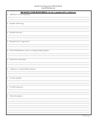 Adult Single Point of Access and Accountability (Aspoaa) Referral Form - Oneida County, New York, Page 7
