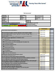 Risk Assessment &amp; Monitoring Plan (Ramp) Form - Washington, Page 3
