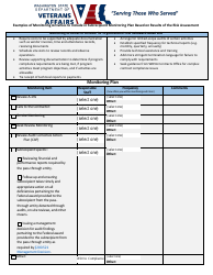 Risk Assessment &amp; Monitoring Plan (Ramp) Form - Washington, Page 5