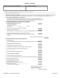 Form 400-00813A Financial Affidavit - Vermont (Somali), Page 2