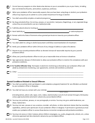 Form 400-00106 Juvenile Probation Certificate - Vermont, Page 2