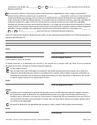 Formulario 200-00362 Renuncia a Una Nueva Comparecencia Y Solicitud De Declaracion De Culpabilidad - Vermont (Spanish), Page 3
