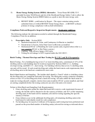 Form IB167 Residential Energy Compliance Form - City of San Antonio, Texas, Page 3