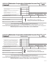 Form 1120N-ES Nebraska Corporation Estimated Income Tax Payment Voucher - Nebraska, Page 5