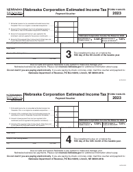 Form 1120N-ES Nebraska Corporation Estimated Income Tax Payment Voucher - Nebraska, Page 6