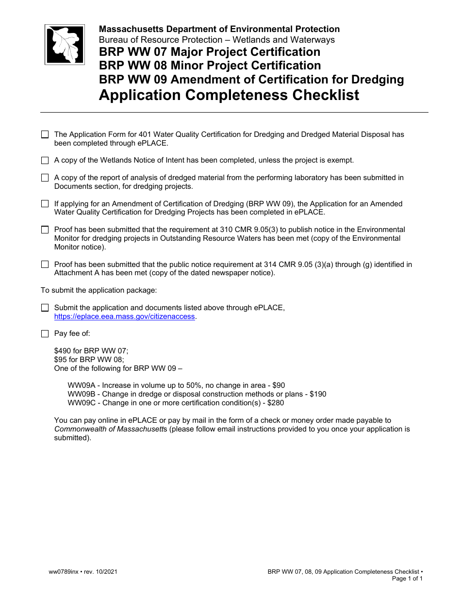 Instructions for Form BRP WW07, BRP WW08, BRP WW09 - Massachusetts, Page 11