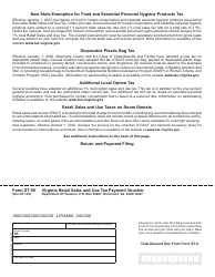 Form ST-9 Virginia Retail Sales and Use Tax Return - Virginia, Page 3