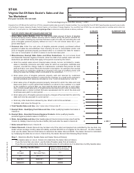 Form ST-8 Virginia Out-of-State Dealer&#039;s Sales and Use Tax Return - Virginia, Page 13