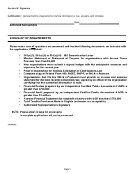 Form NP-1 Sales and Use Tax Exemption Application for Nonprofit Organizations - Virginia, Page 5