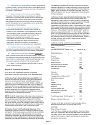 Instructions for Form NP-1 Sales and Use Tax Exemption Application for Nonprofit Organizations - Virginia, Page 3