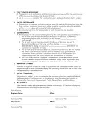 Sample Contract for Engineering and Technical Services - Missouri, Page 3