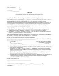 Standard Form of Agreement Between Owner &amp; Consultant for Professional Administrative Services - Missouri, Page 9