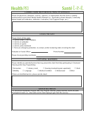Structured Residential and Day Program Referral Form - Prince Edward Island, Canada, Page 4