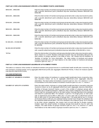 Instructions for Utah Accident &amp; Health Survey (Aso Supplement) - Utah, Page 10