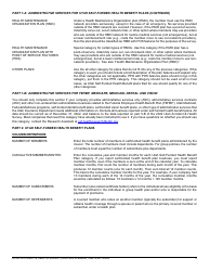Instructions for Utah Accident &amp; Health Survey (Aso Supplement) - Utah, Page 3