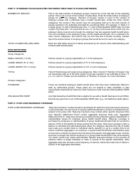 Instructions for Utah Accident &amp; Health Survey (Aso Supplement) - Utah, Page 6